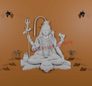 Shiv ji 48x55x3